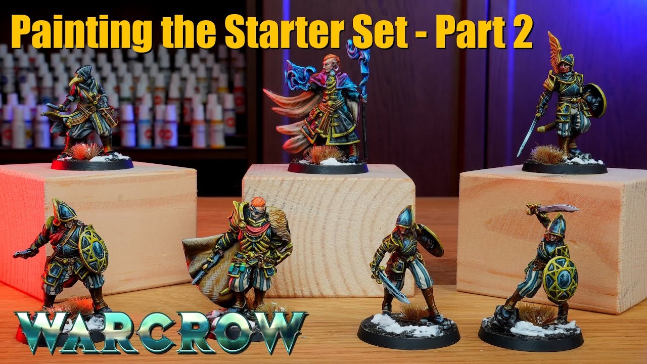 Painting the HEGEMONY Side of the WARCROW Starter Box with CONTRAST Paints | Winds from the North
