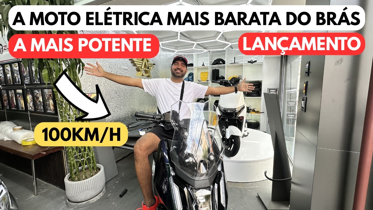Antes de Comprar Moto Elétrica em 2026, Veja Isso! (Fui no Brás Conferir) ⚡💸