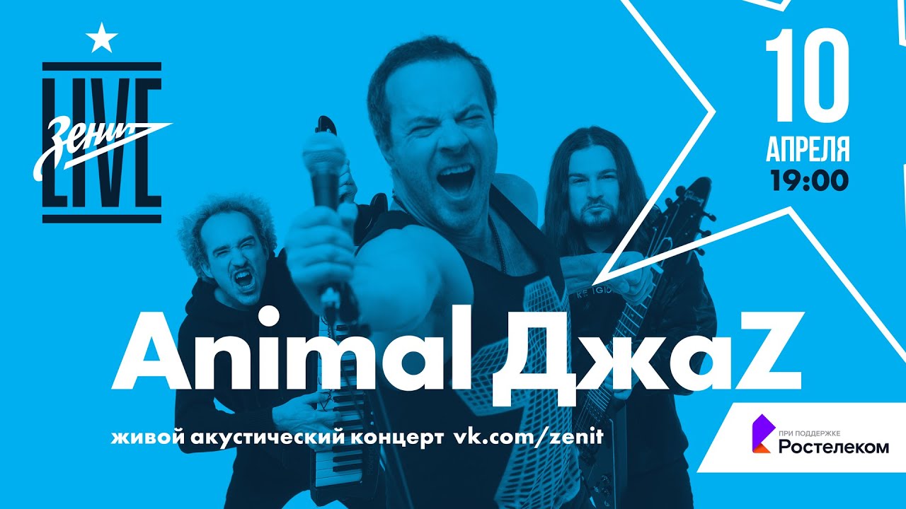 Живой концерт «Animal ДжаZ» // «Зенит» Live