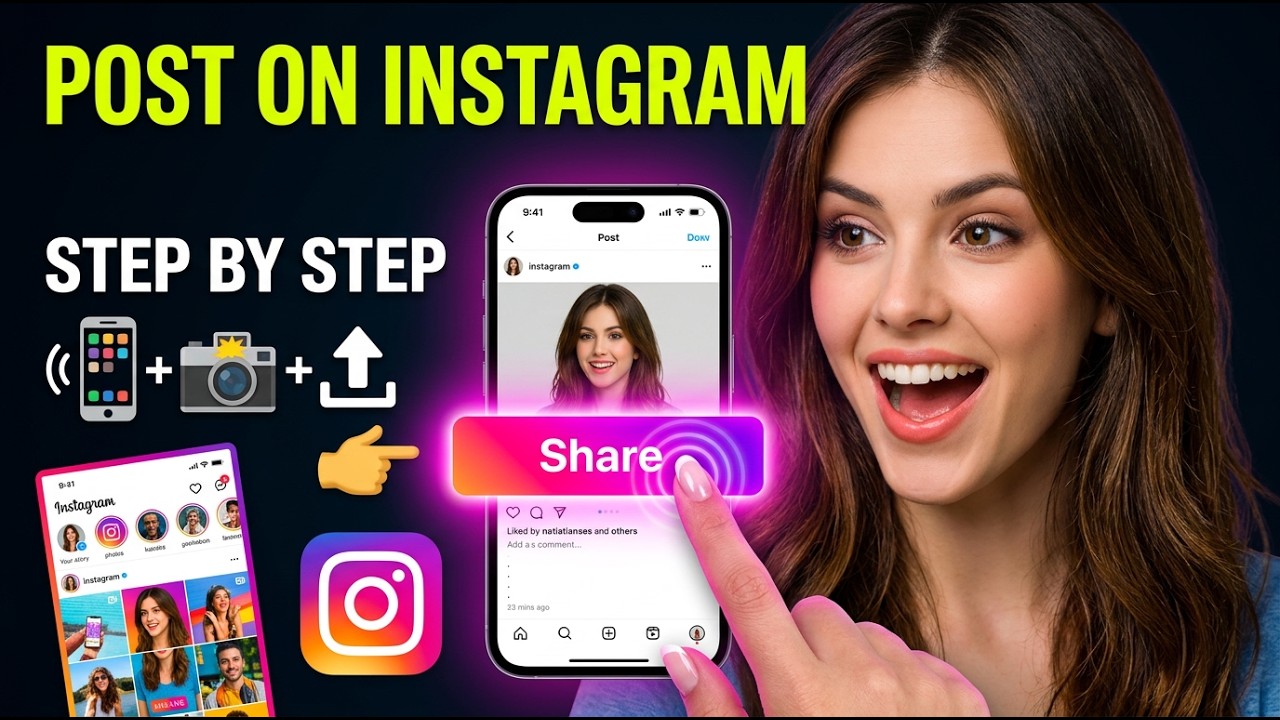 Как публиковать посты в Instagram в 2026 году (пошаговое руководство для мобильных устройств)