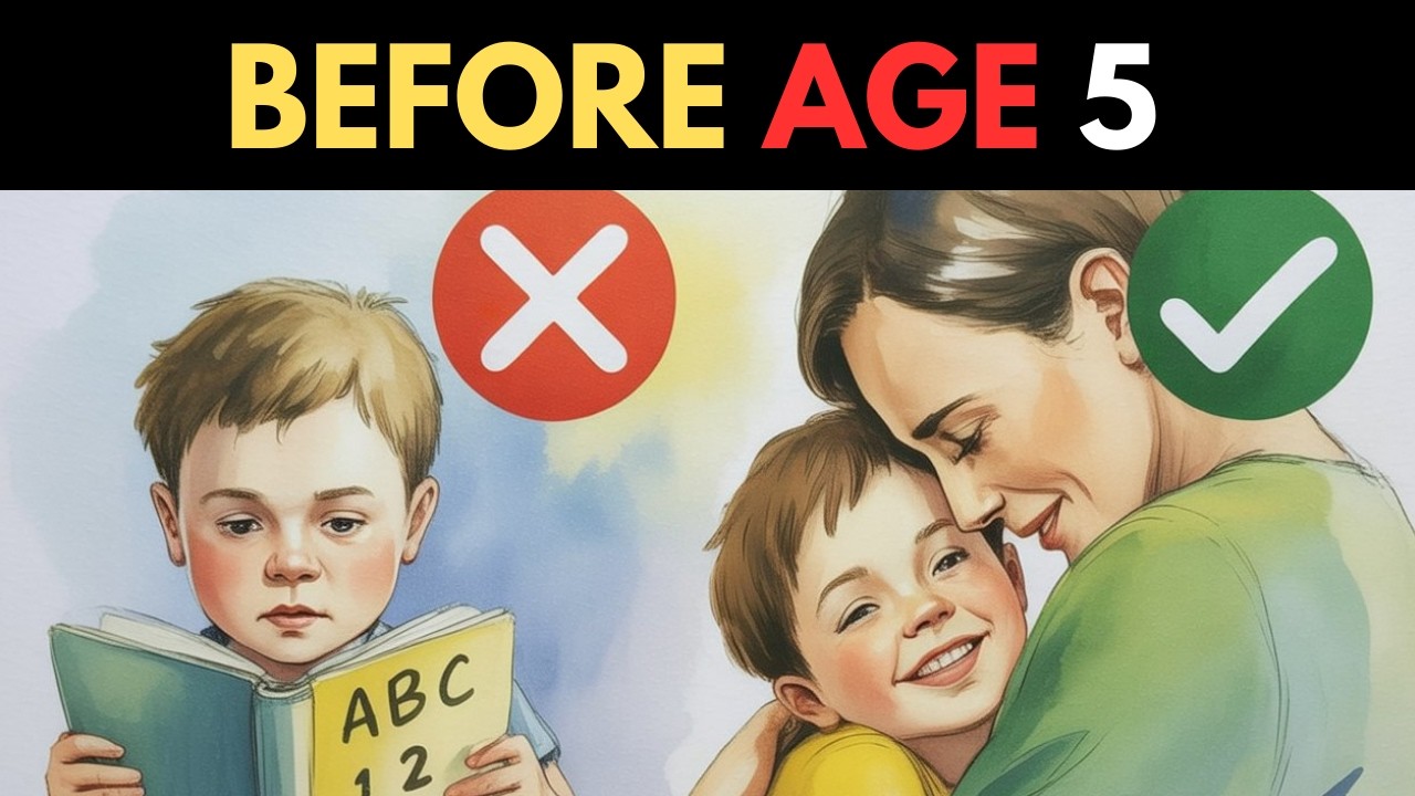 Before Age 5, Your Child Doesn’t Need ABC or 123 — They Need THIS!