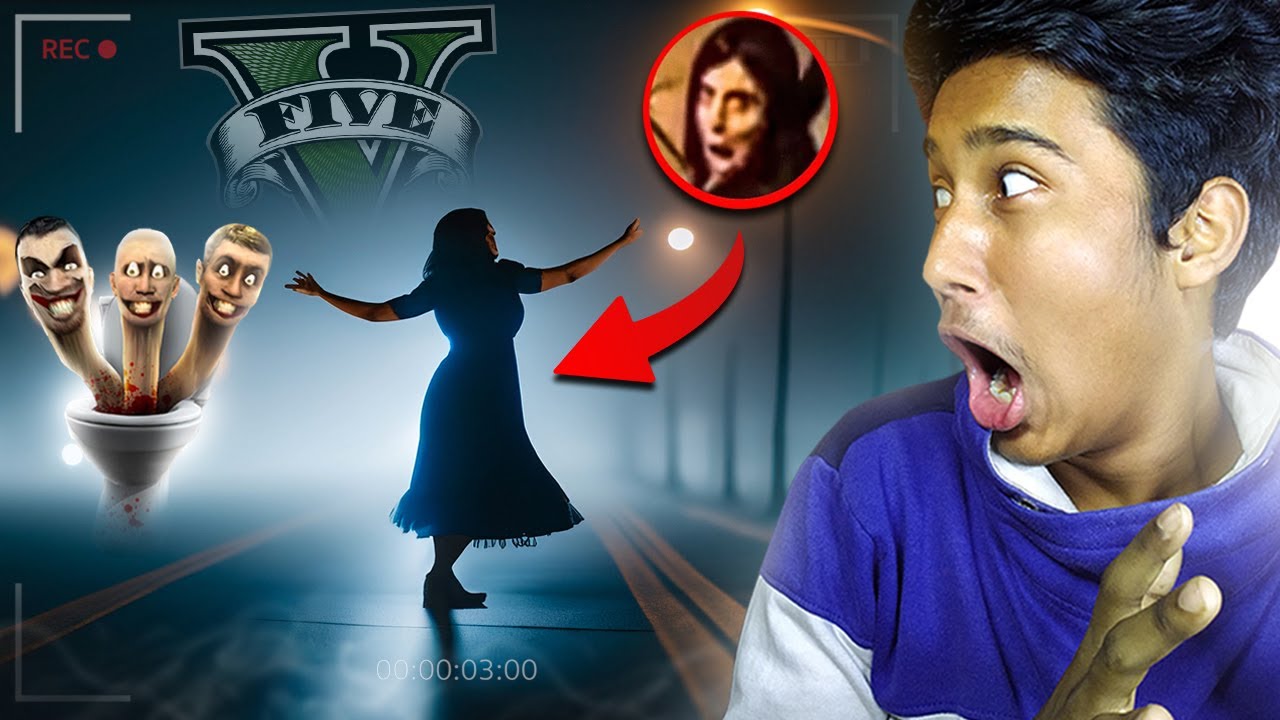 GTA V : SERBIAN LADY in Los Santos and SKIBIDI TOILET Need HELP | Narin The Gamer