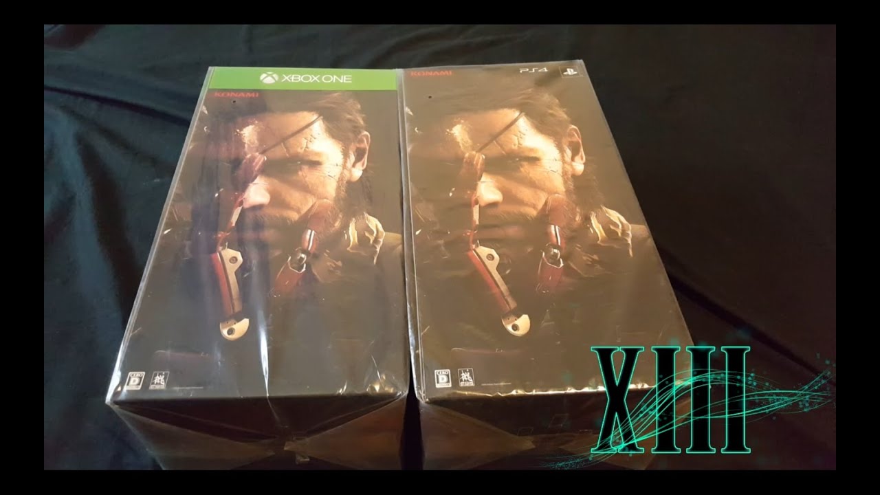 Metal Gear Solid V - TPP - Premium Package JAP - Unboxing ITA