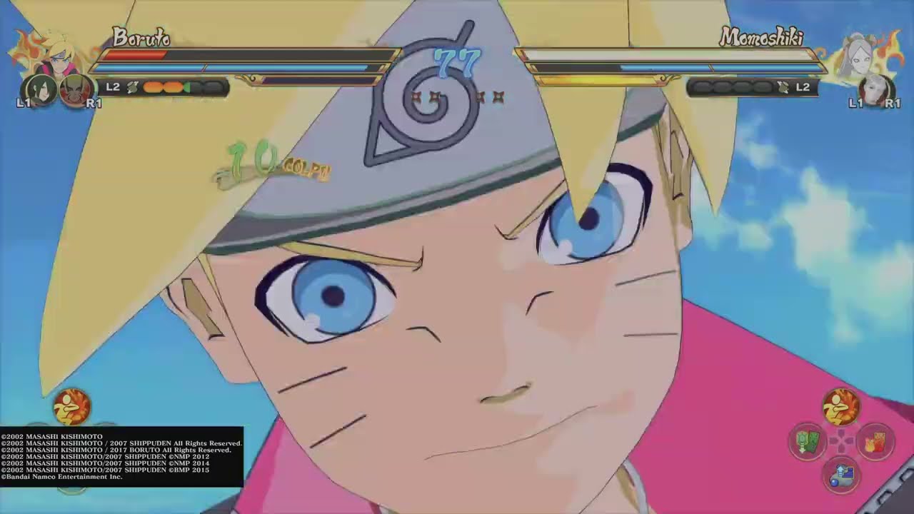 Sasuke Ninja Storm Battle - 40.1 - Baryon Naruto, Sasuke and Boruto vs Isshiki [NxBSC]