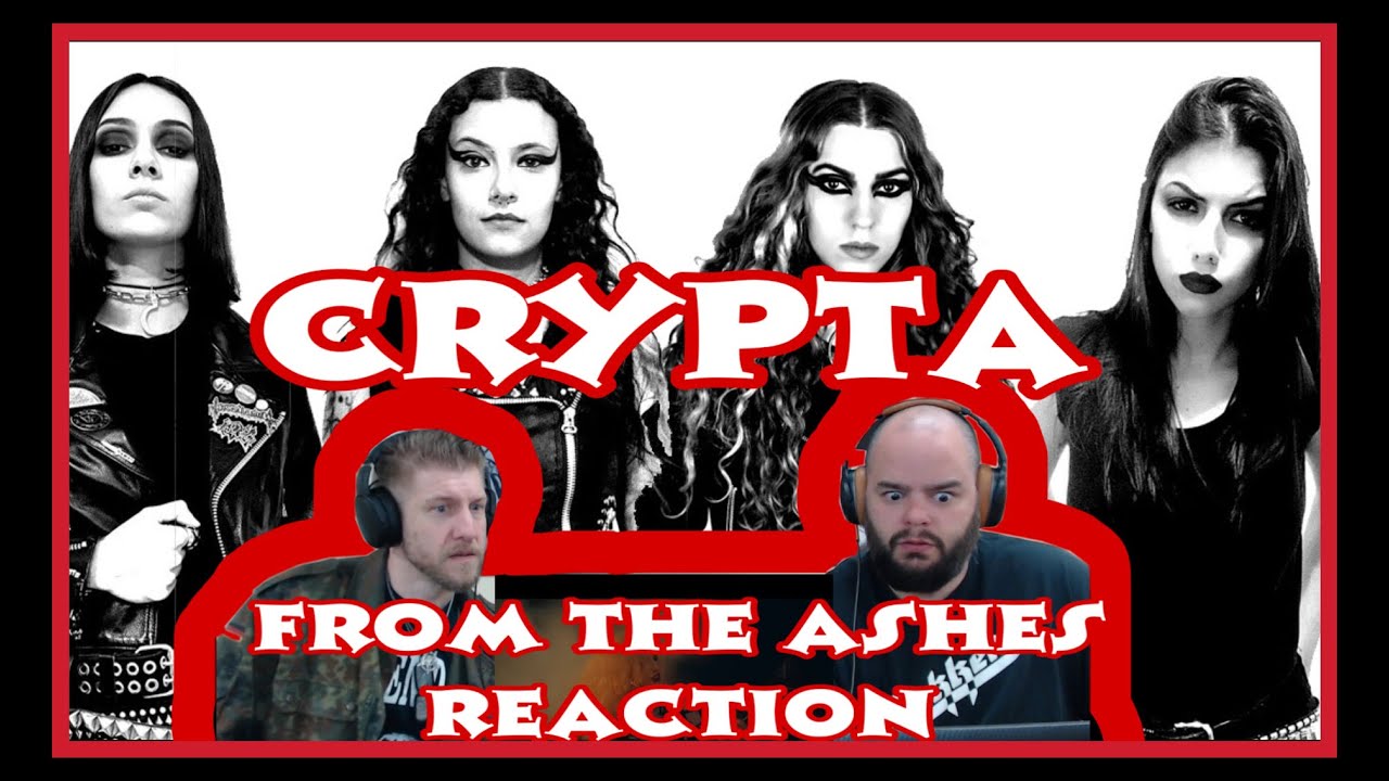 Cripes ! Not Crypto | CRYPTA - From The Ashes | Metalheads Reaction