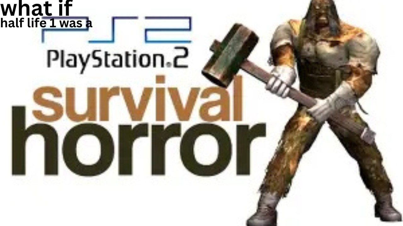 what if half life 1 was a crappy ps1 style horror game