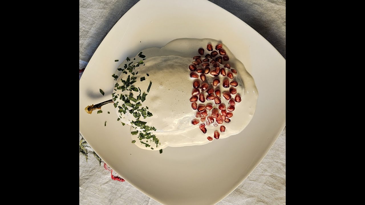Facil y Deliciosa Receta de Chiles en Nogada