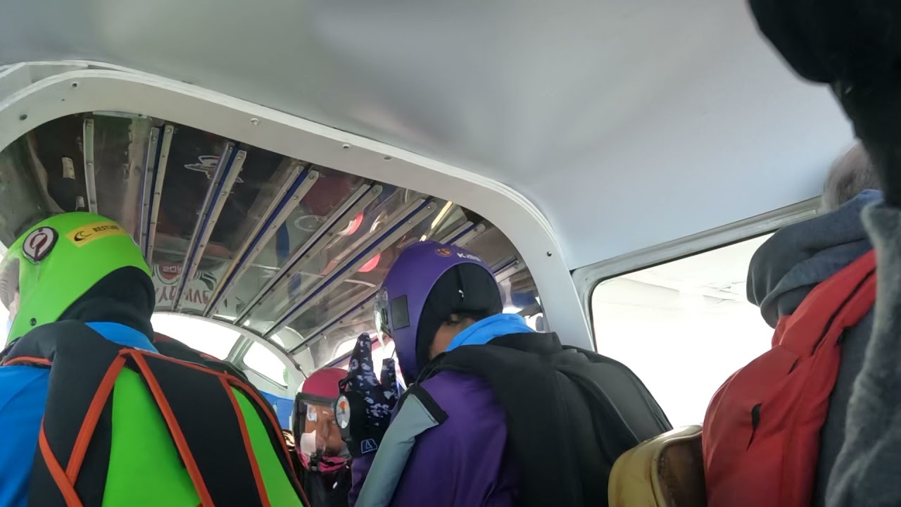 Dive exit C206. 2 way. @Skydive Airtight
