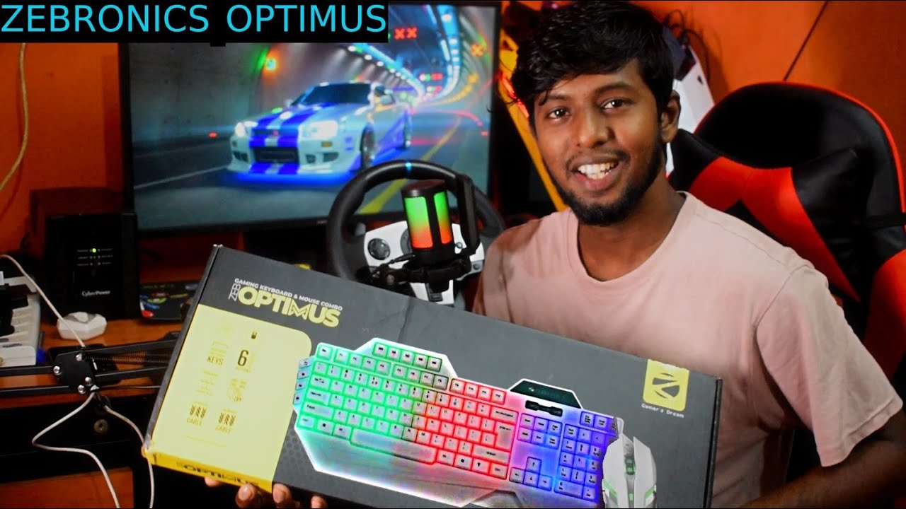 Zebronics Optimus Keyboard and Mouse Combo under 1000₹ | Tamil Review