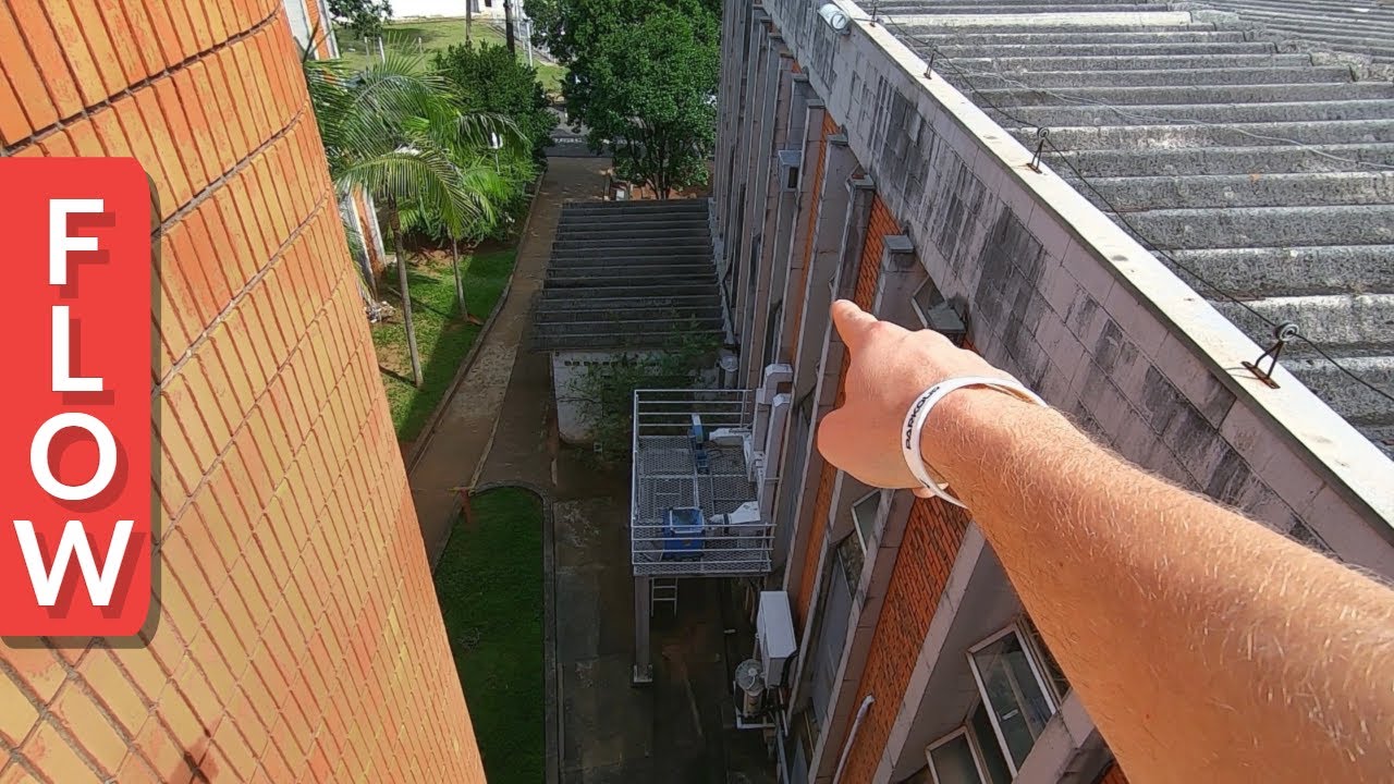 Atravessei um prédio fazendo Parkour - FLOW SEM CORTES 5