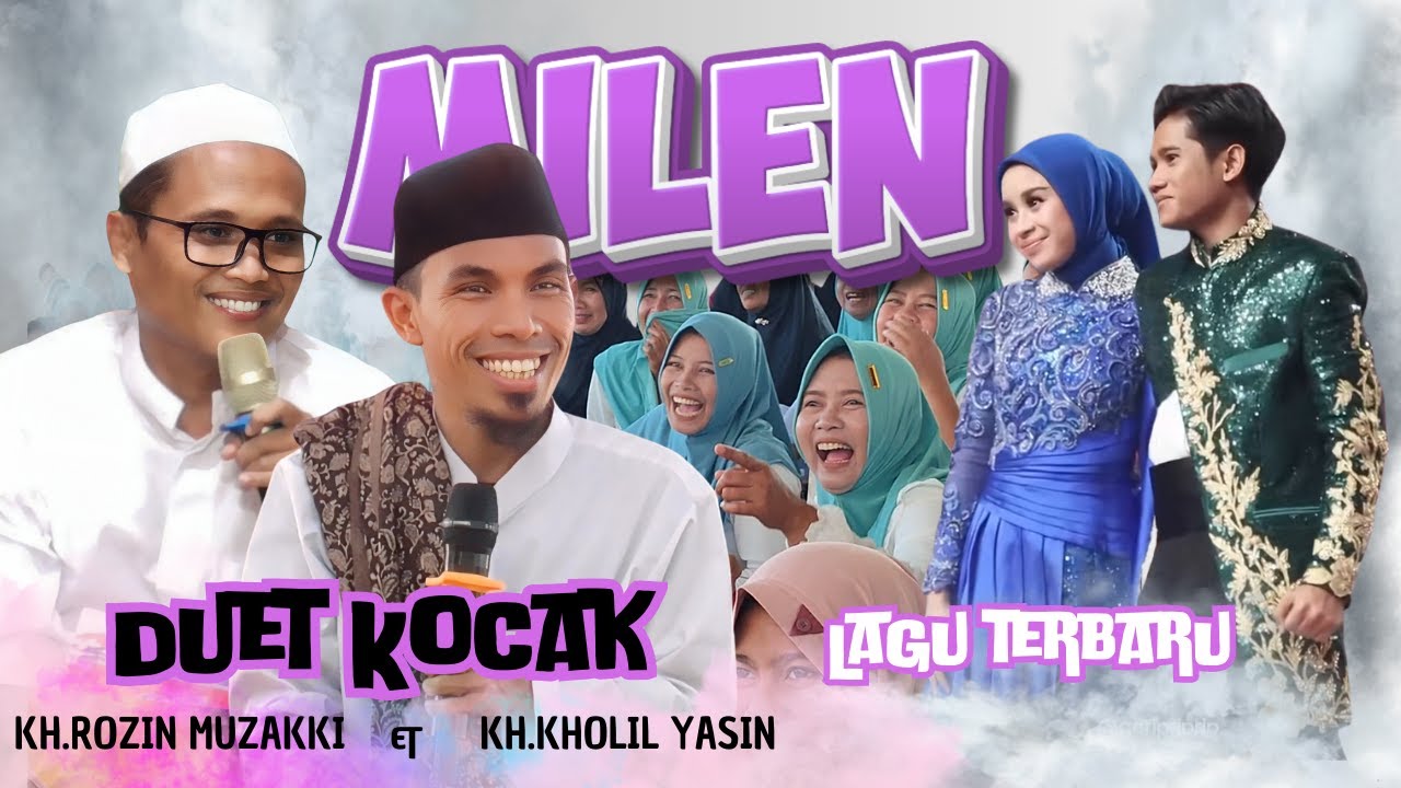 Duet Kocak KH.KHOLIL YASIN & KH.ROZIN MUZAKKI || Lagu Buat Valen & Mila