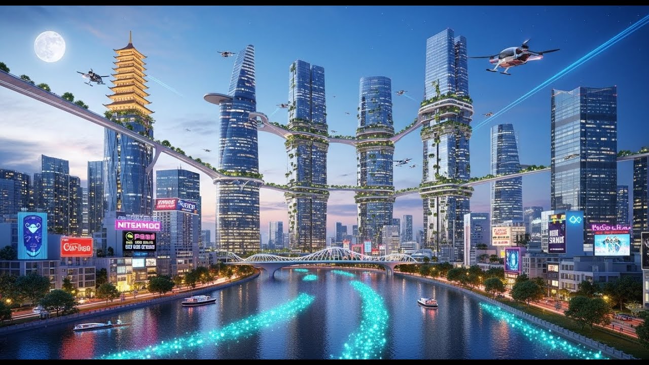 Future City 2050: Inside Saigon Sky Metropolis