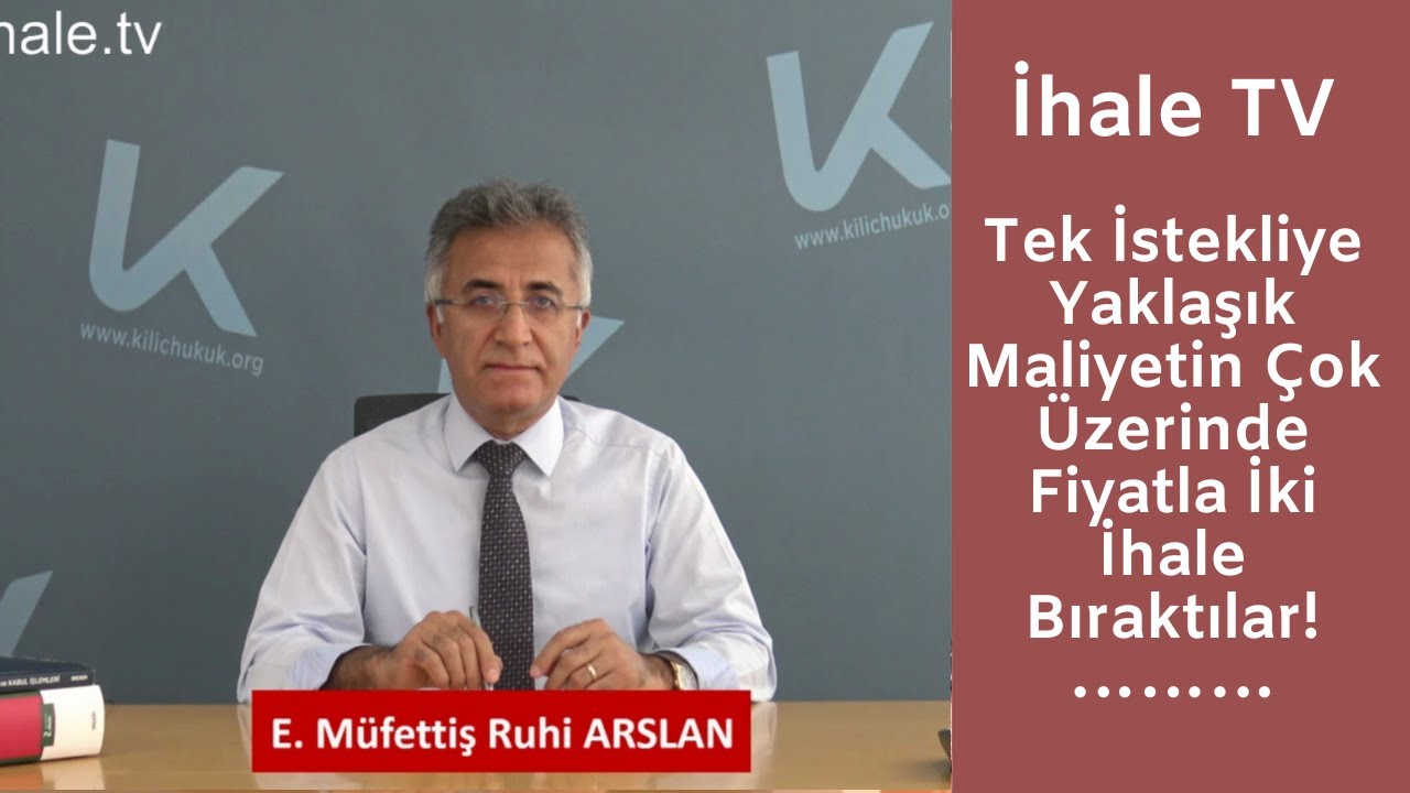 Tek İstekliye Yaklaşık Maliyetin Çok Üzerinde Fiyatla İki İhale Bıraktılar!