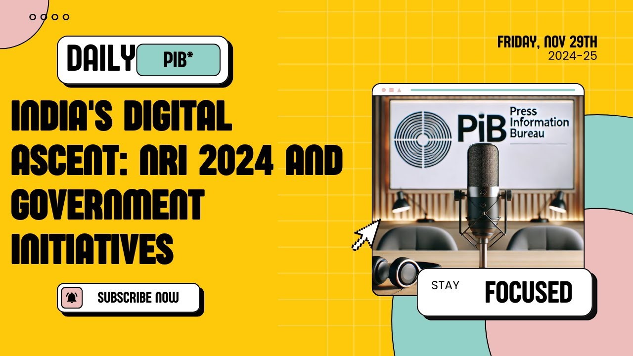 India's Digital Ascent: NRI 2024 and Government Initiatives