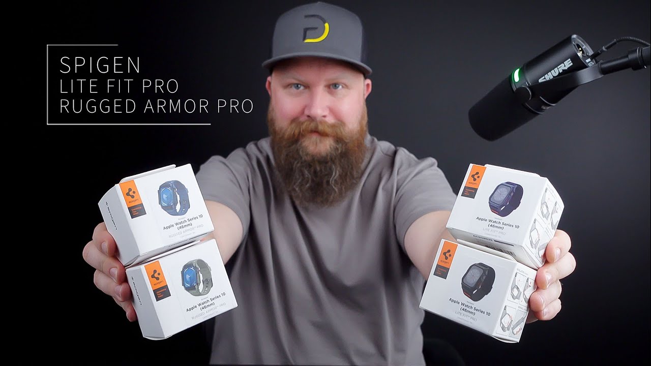 Zamień Swojego Apple Watch'a w G-Shocka z Mocnymi Etui od Spigena - Lite Fit Pro i Rugged Armor Pro