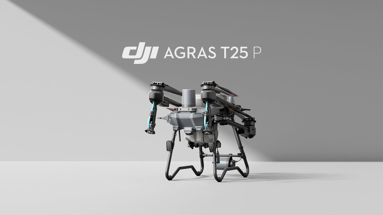 DJI Agras T25P: o parceiro ideal para o dia a dia no campo.