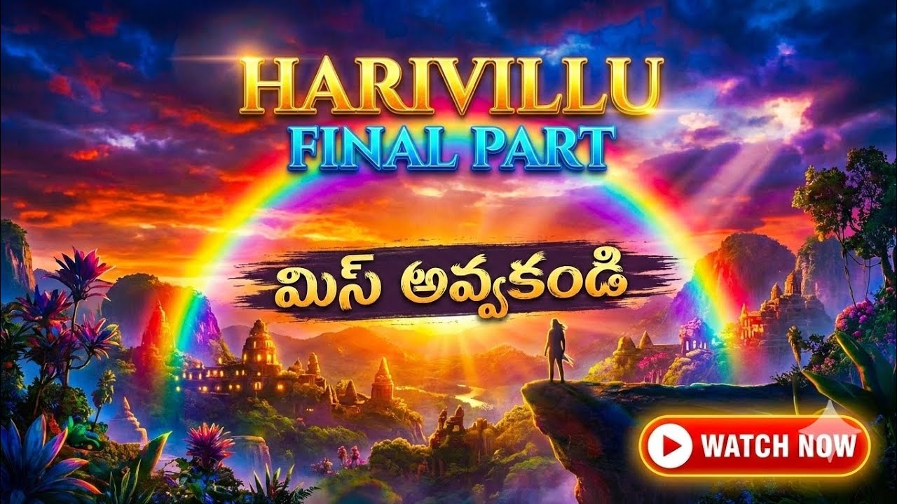 హరివిల్లు కథ ముగింపు (ఫైనల్ పార్ట్) మిస్ అవ్వకండి! 🌈🥺
