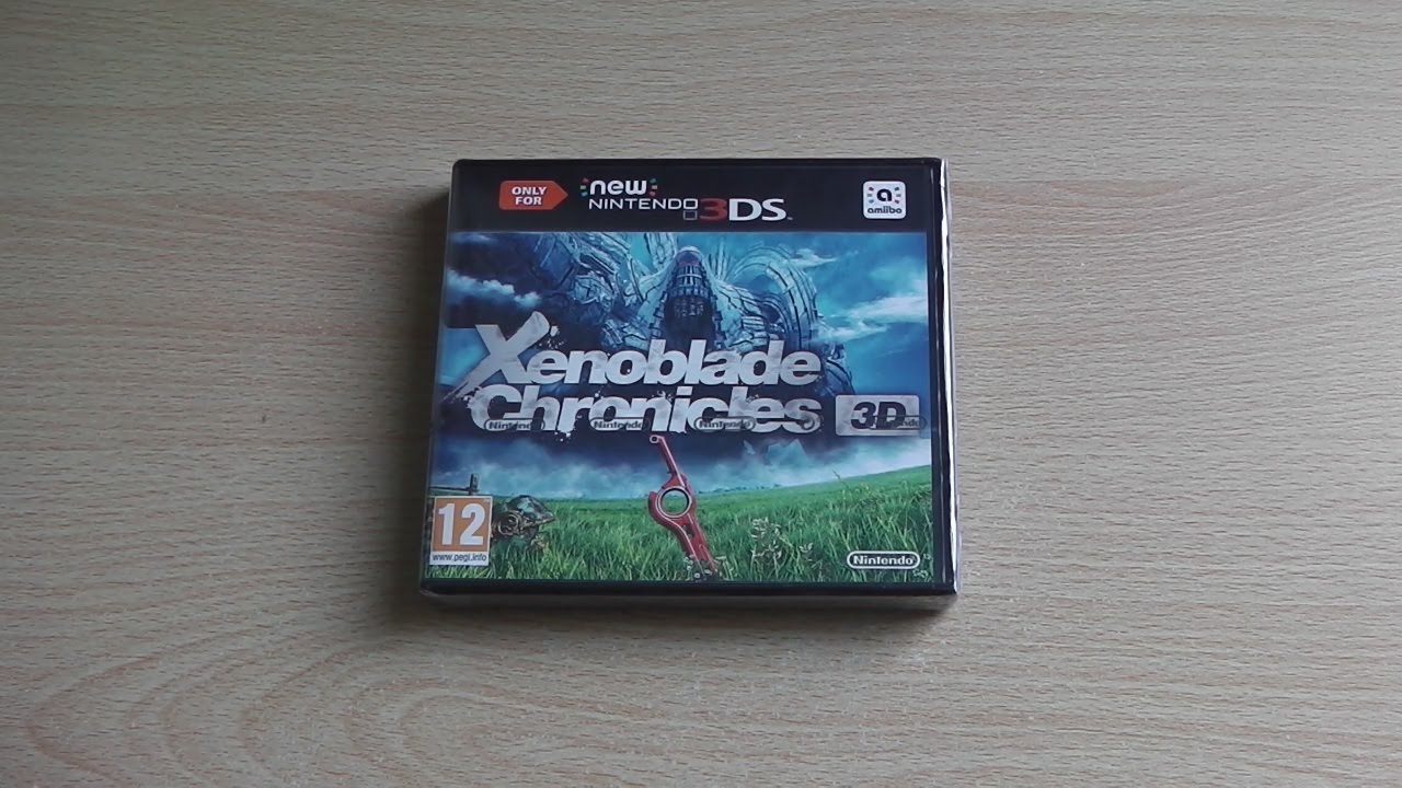 Xenoblade Chronicles 3D Unboxing (3DS) [HD]