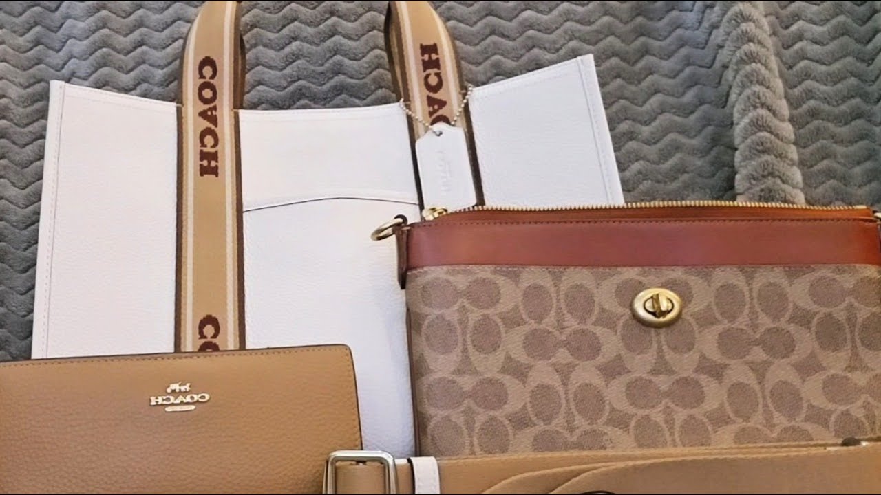 Coach Smith Tote Bag & Re-Loved Crossbody #coach #coachsmithtote #coachreloved