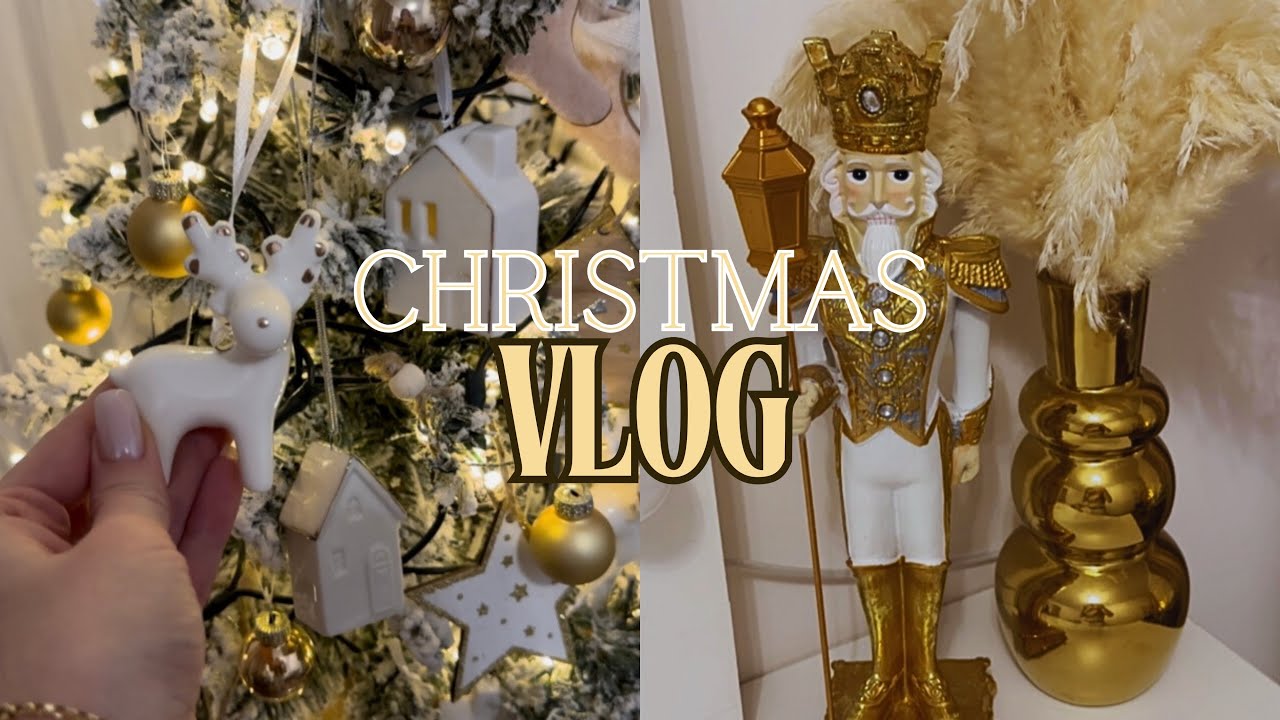 VLOGMAS : NASZA CHOINKA 🎄OZDOBY ŚWIĄTECZNE I ZMIANY U FRYZJERA. 💇🏼‍♀️
