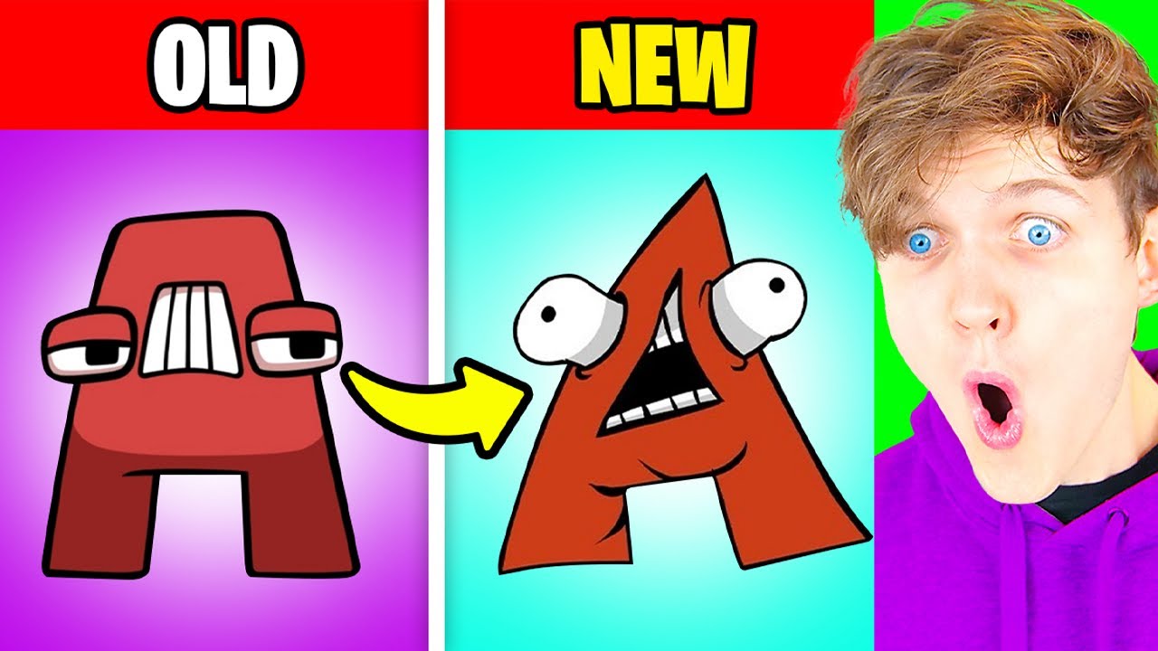 Alphabet Lore DID WHAT?!? *SHOCKING TRANSFORMATIONS REVEALED*
