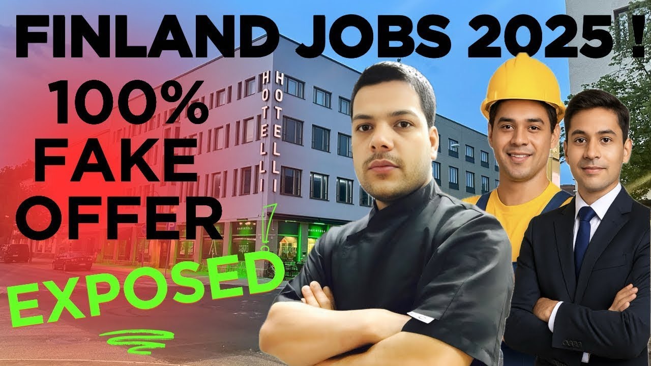 Finland Jobs 2025 ! Don’t Fall for Indian Agent Scams! 