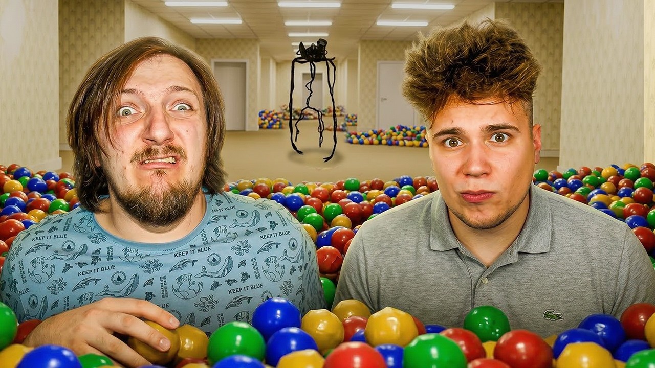 24H W BASENIE Z KULKAMI W BACKROOMS Z WEZĄ