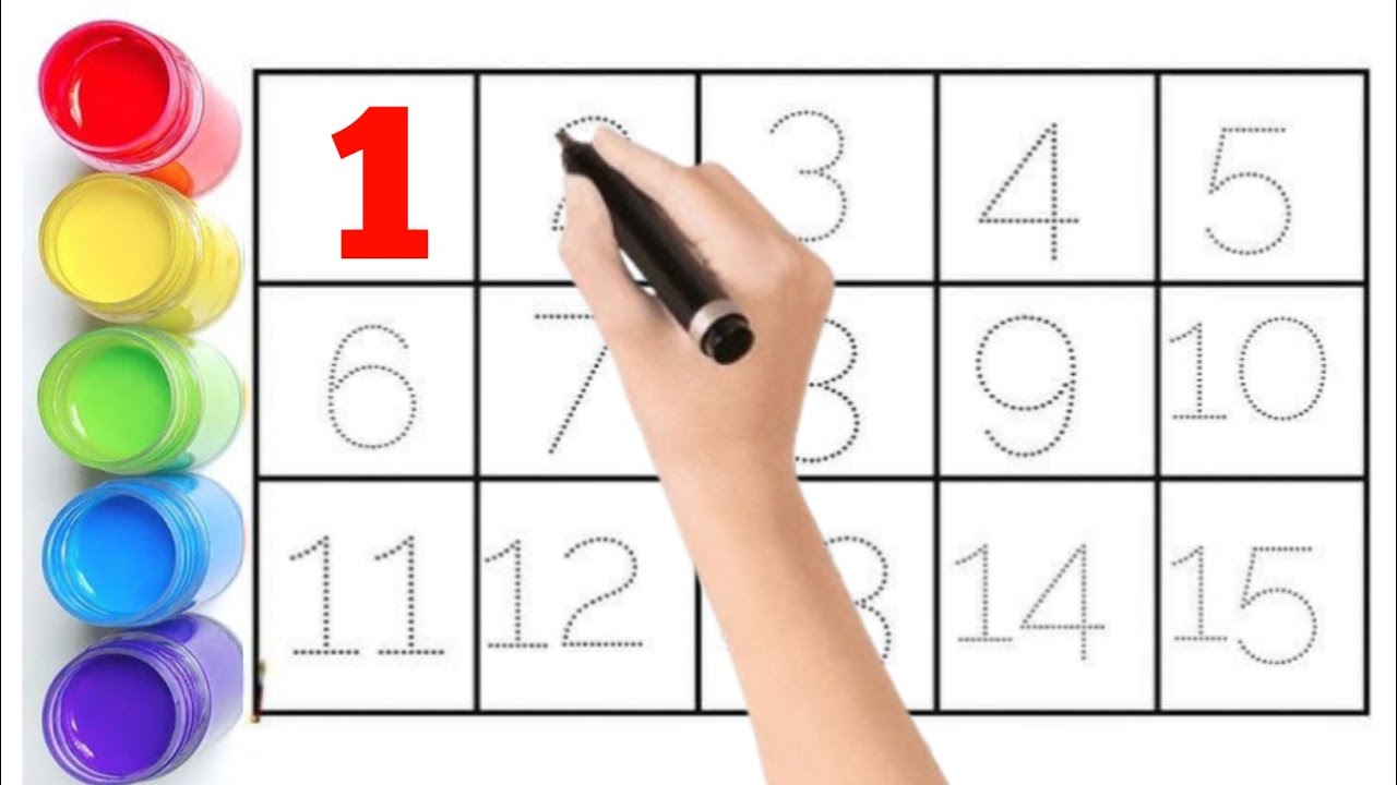 1 to 15 Counting for Kids | Learn Numbers 1–15 | Kids Learning Video