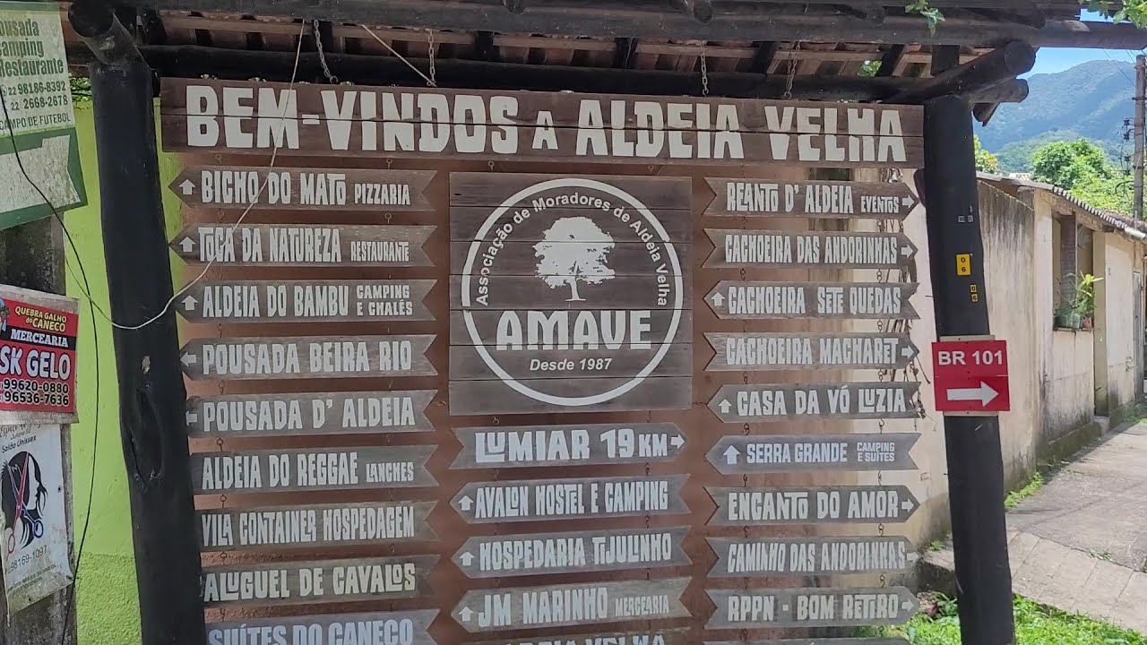 Chegamos em Aldeia Velha, Silva Jardim RJ