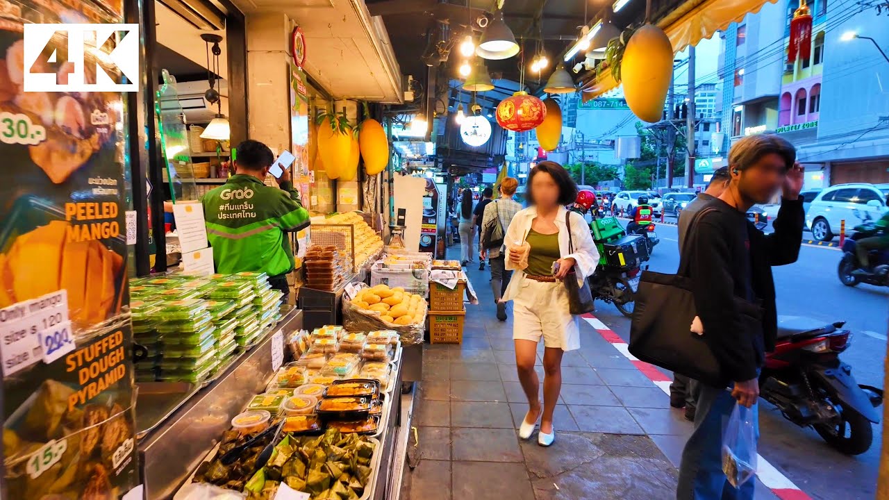 [4K UHD] Walking around Thong Lo Area in Bangkok | Thong Lo BTS Station & Thong Lo Road