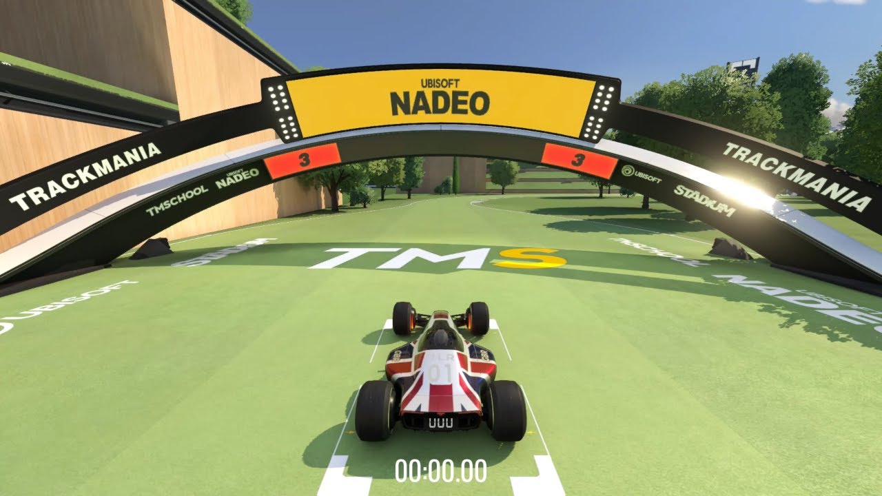 Trackmania - TMSchool - Grass #3 - Gold Medal