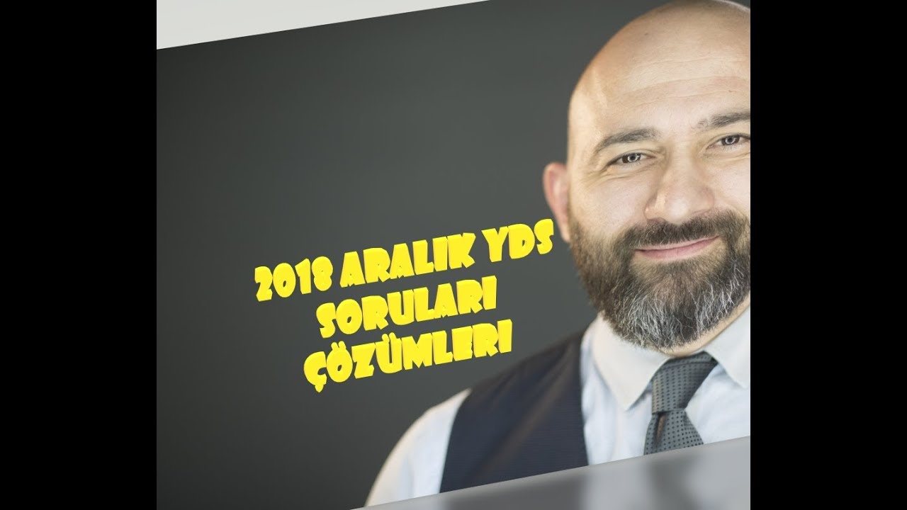 2018 ARALIK YDS 7-16 SORULAR