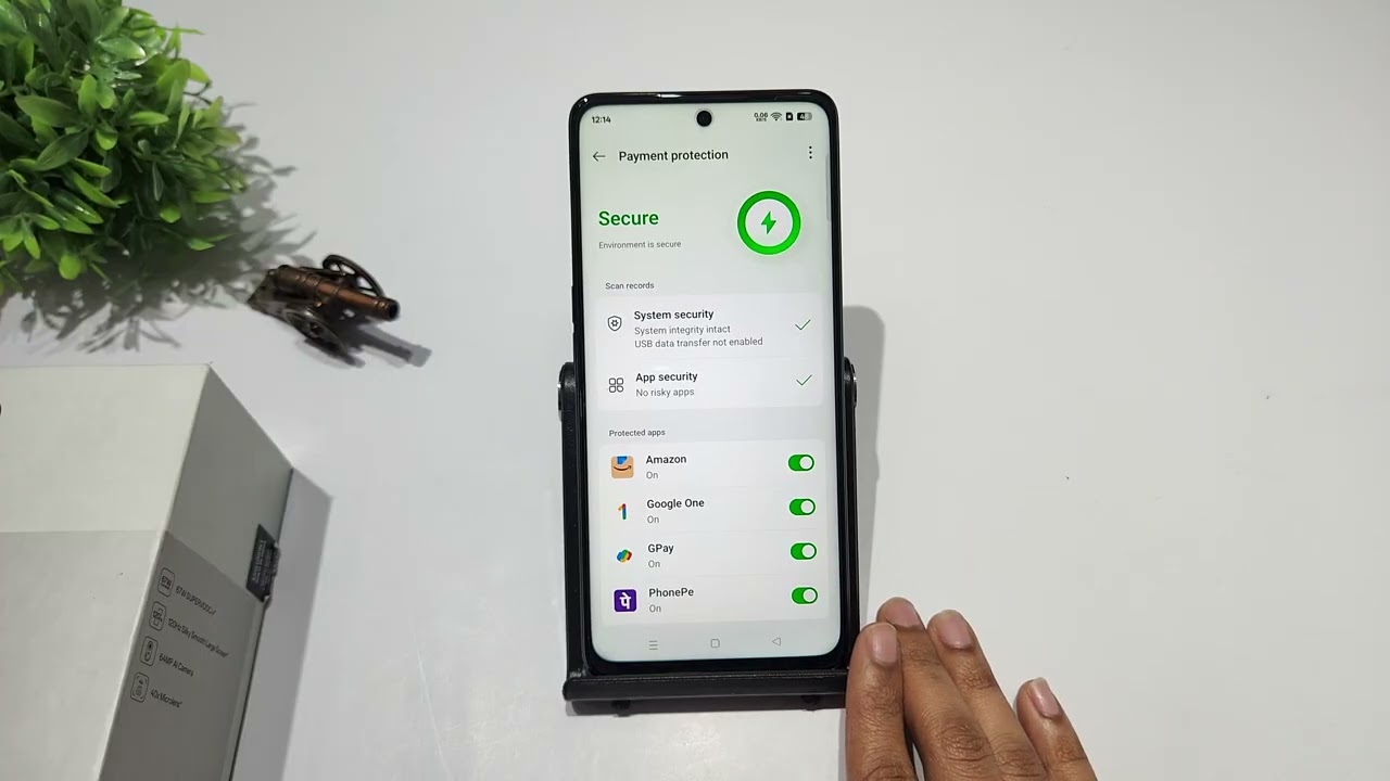 How to set google pay payment protection in oppo reno 14 pro | oppo reno 14 payment protection