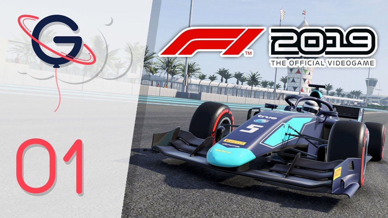 F1 2019 : MODE CARRIÈRE FR #1 - Les débuts en F2 !