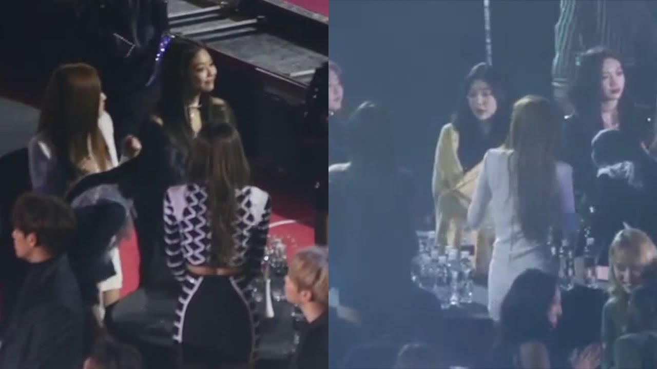 Jenrene Moments - when Jennie always look at Irene