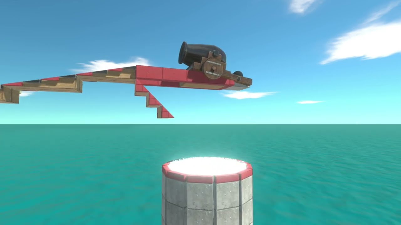 Climbing Giant Cannonball Hill And Enter the Portal - Animal Revolt Battle Simulator