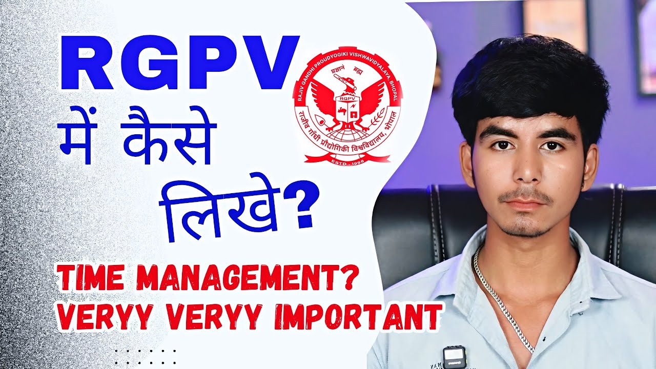 RGPV exam's ultimate Guide!!!! @Growwithfarooque