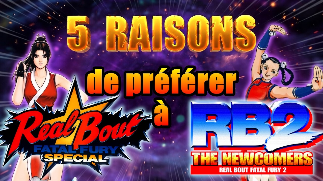 5 raisons de pr&eacute;f&eacute;rer REAL BOUT FATAL FURY SPECIAL &agrave; REAL BOUT FATAL FURY 2