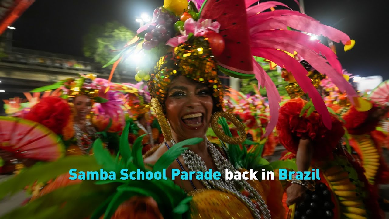 Samba School Parade back in Brazil