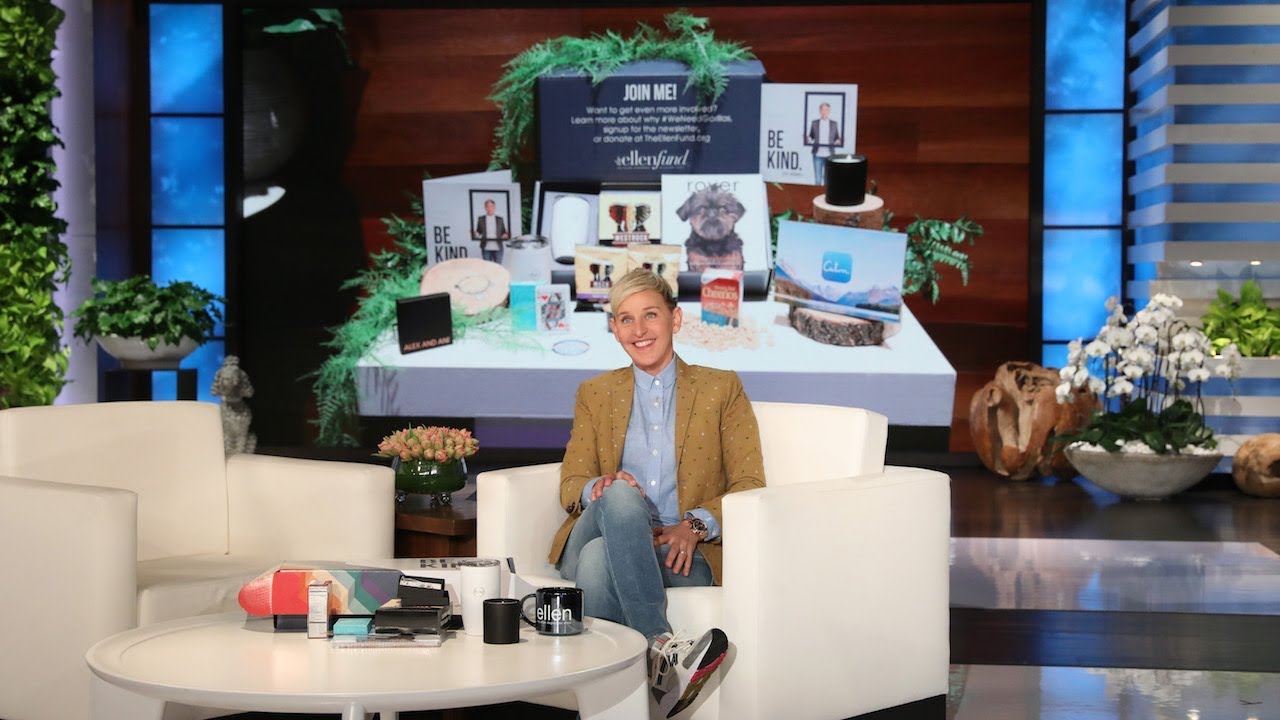 Ellen Unveils the Newest BE KIND. by ellen Box!