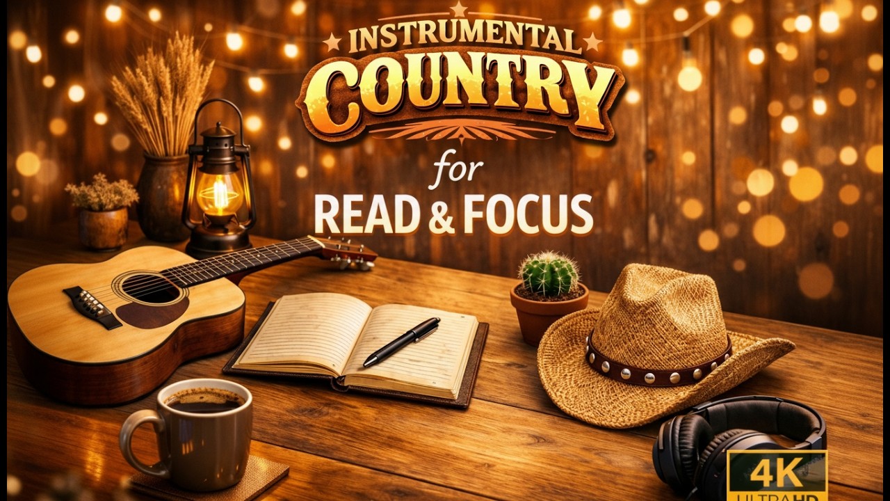 The Focus Album | Country Acoustic Guitar for Reading & Concentration