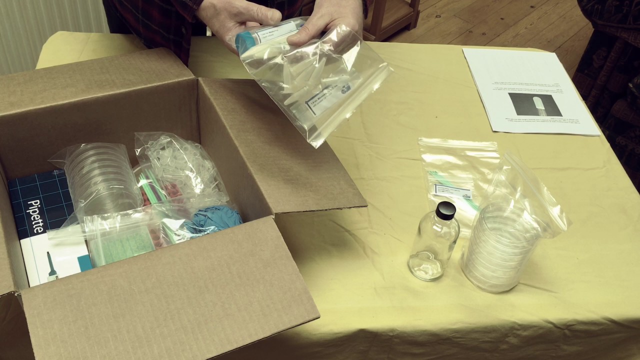 The ODIN's DIY Bacterial Gene Engineering CRISPR Kit - unboxing