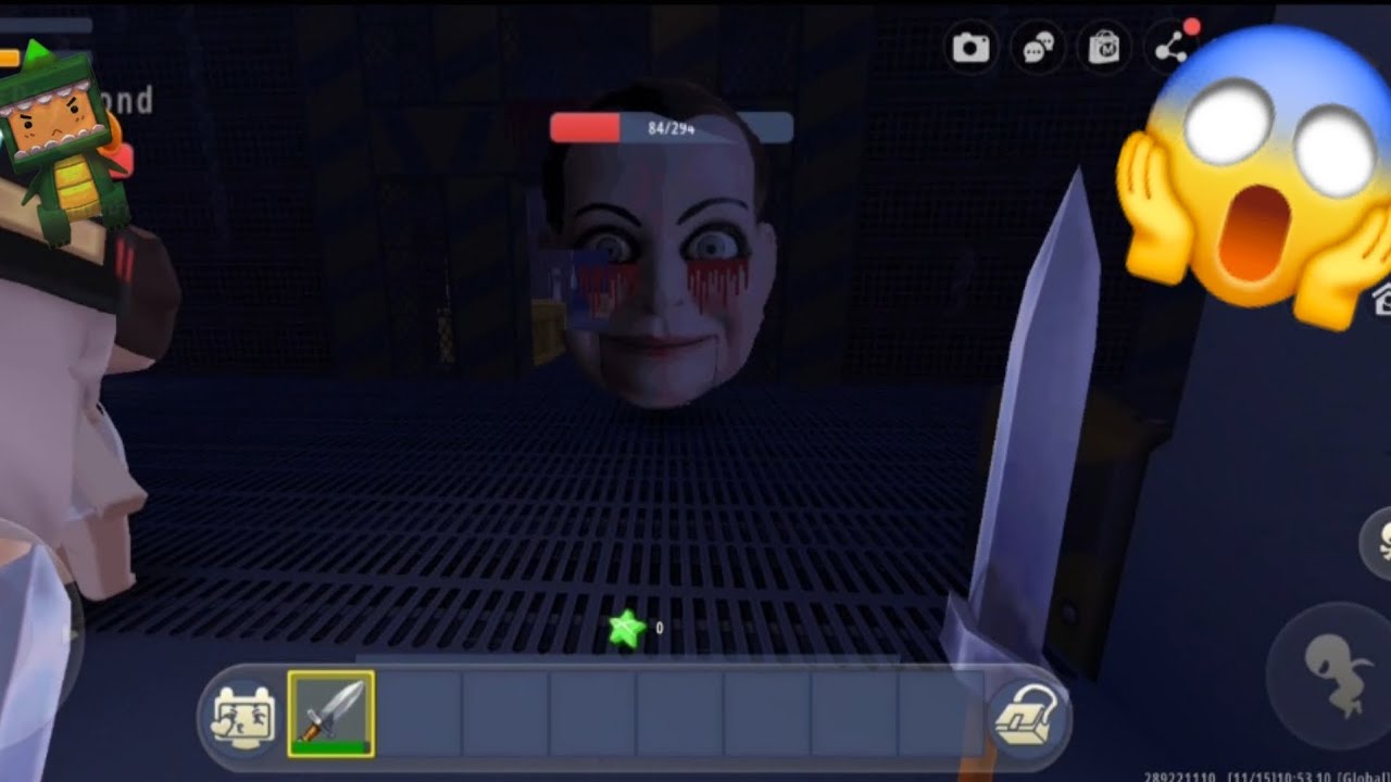 Jogando o jogo de terror ( MINI WORLD CREATA )