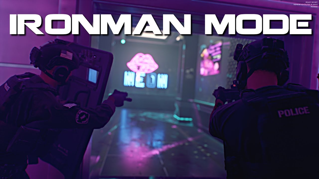 Night Club Shooting... IRONMAN MODE! - Ready or Not