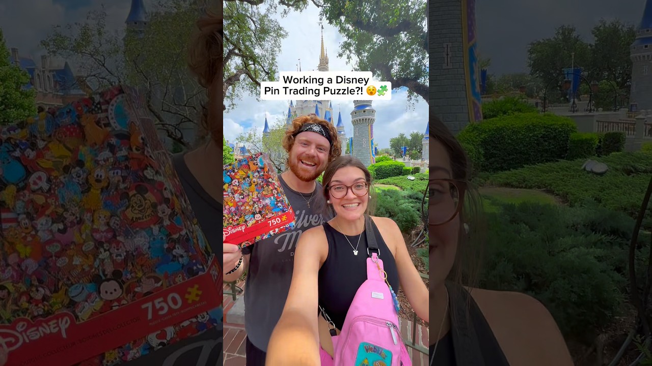 Пазл для обмена значками Disney?! 😵🧩 #disneyworld #waltdisneyworld #disney #disneyparks #wdw