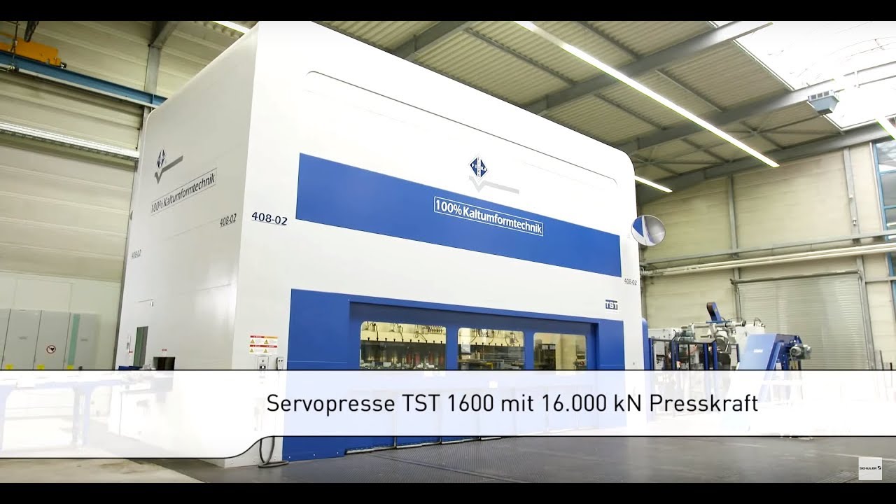 Pressen mit TwinServo Technologie - 10.000 - 35.000 kN.