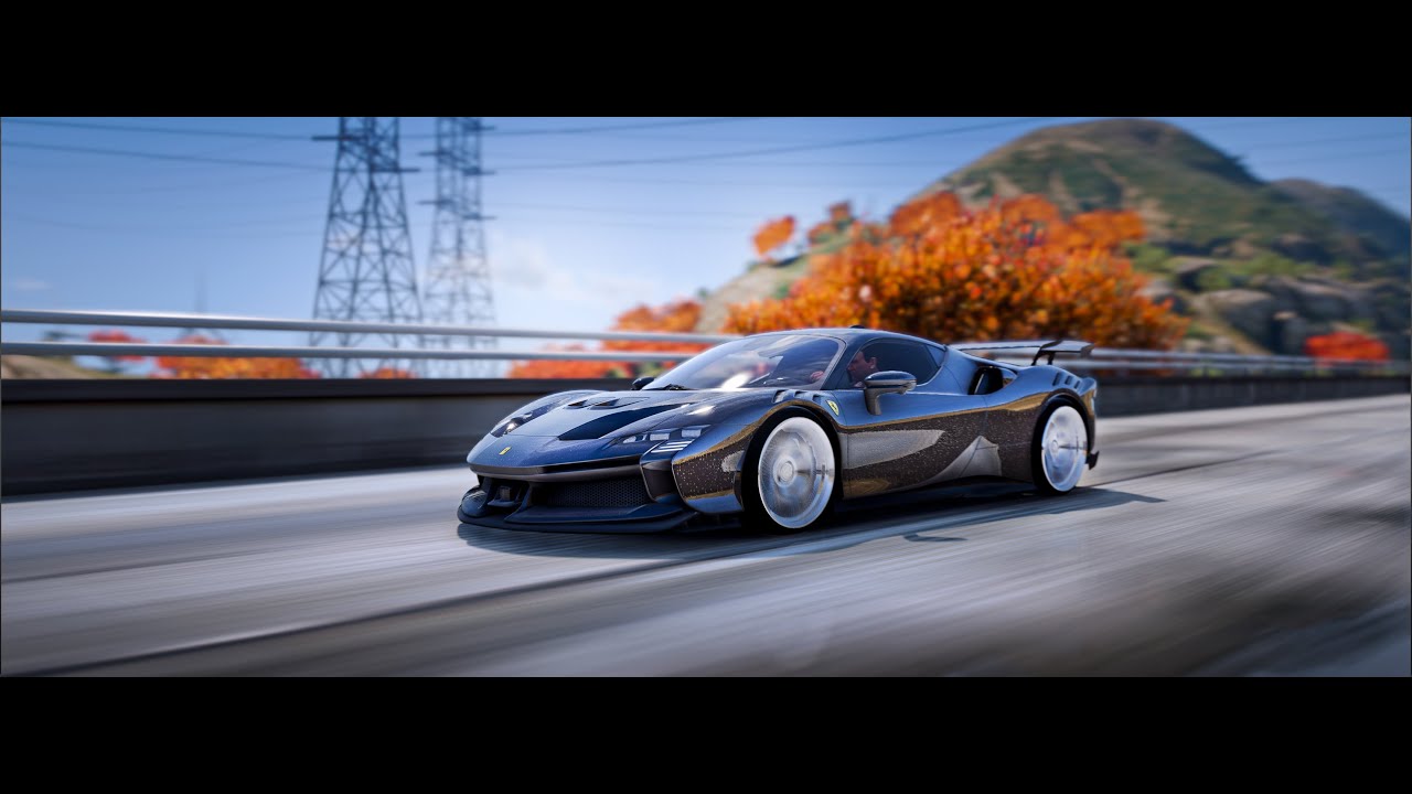GTA V - FERRARI SF90XX - CINEMATIC ULTRA REALISTA 4K |