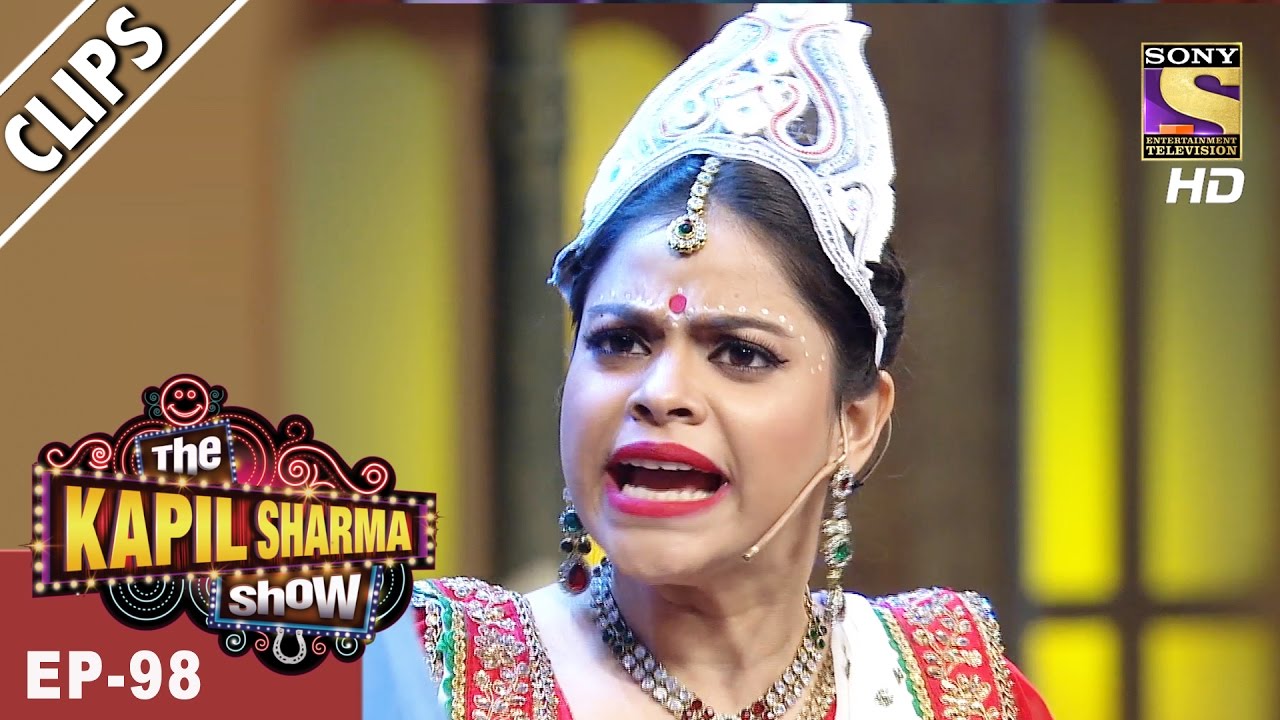 Sarla Meets Popular Bollywood Singer Shaan - The Kapil Sharma Show - 16th Apr, 2017