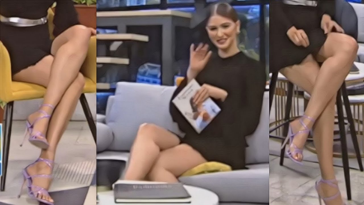 Kimberly - Hot Legs in Black Dress