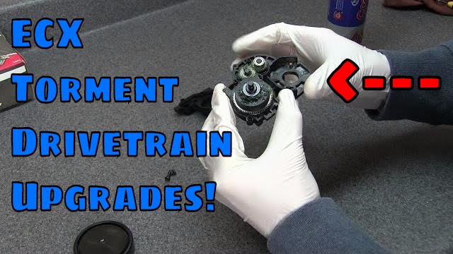 ECX Torment 2wd Transmission and Driveshaft Upgrades